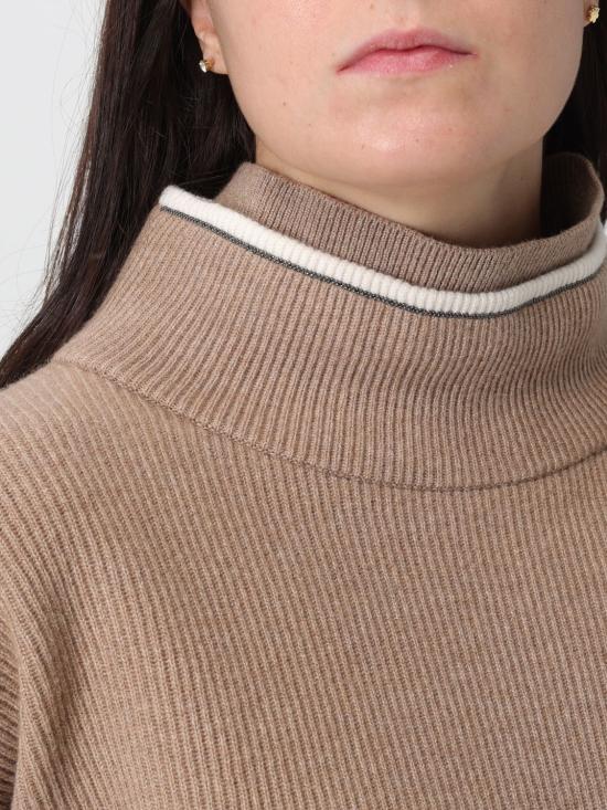 25FW 브루넬로 쿠치넬리 터틀넥 M16222704 CFE05 Hazel - BRUNELLO CUCINELLI