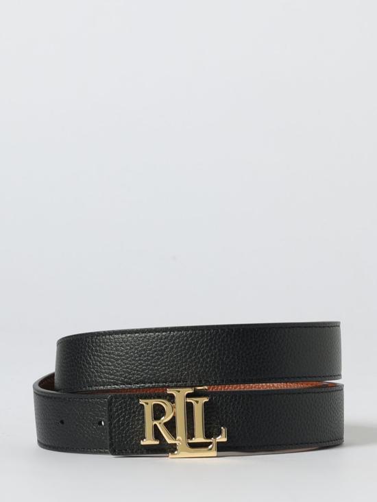 26FW 랄프 로렌 레귤러 벨트 412912039 001 Black - RALPH LAUREN