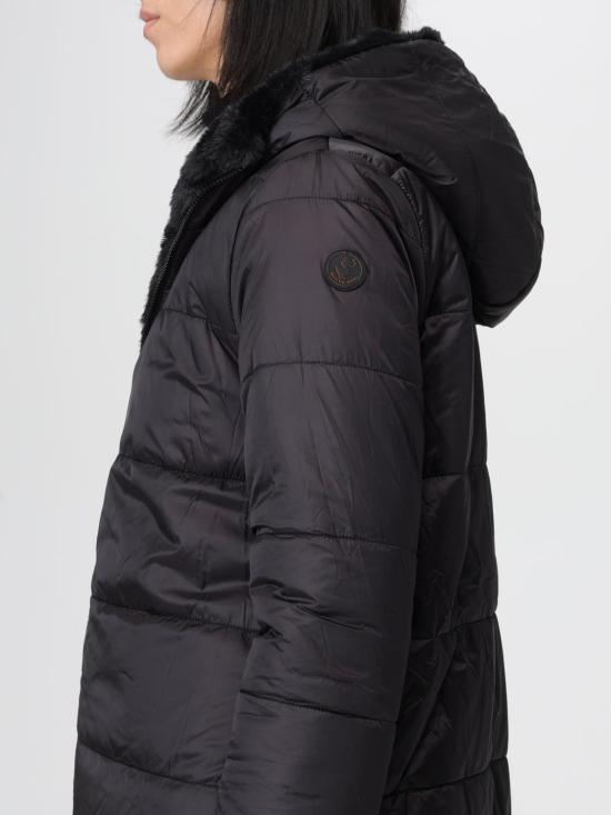 25FW 세이브더덕 코트 D40070WFURY21 10000 Black - SAVE THE DUCK