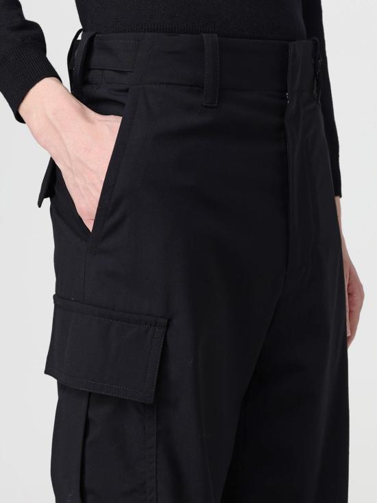 25FW 보테가베네타 스트레이트 팬츠 845972V4XP0 1000 Black - BOTTEGA VENETA