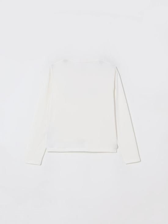 25FW [키즈] 리우조 티셔츠 GF5108J0088 M9870 White 1 - LIU JO