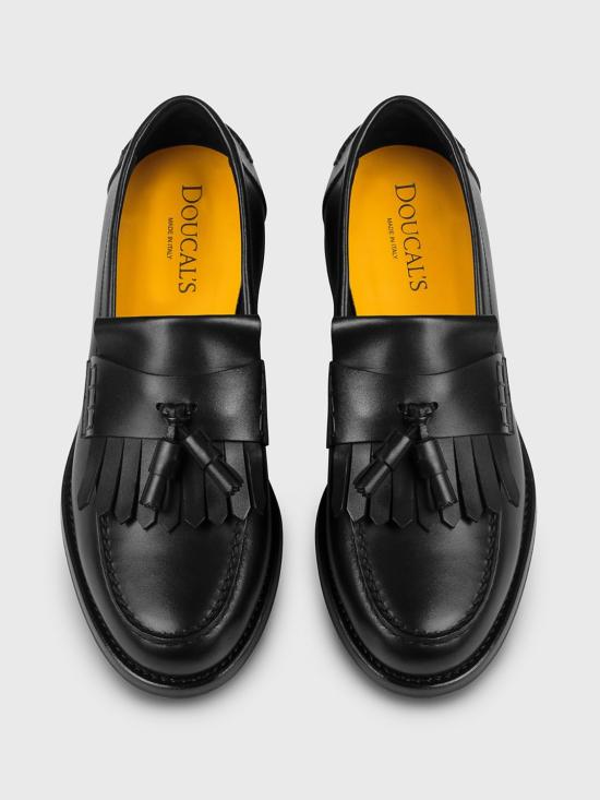 25FW 듀칼 로퍼 DU3498BRANUF159 NN00 Black - DOUCAL’S