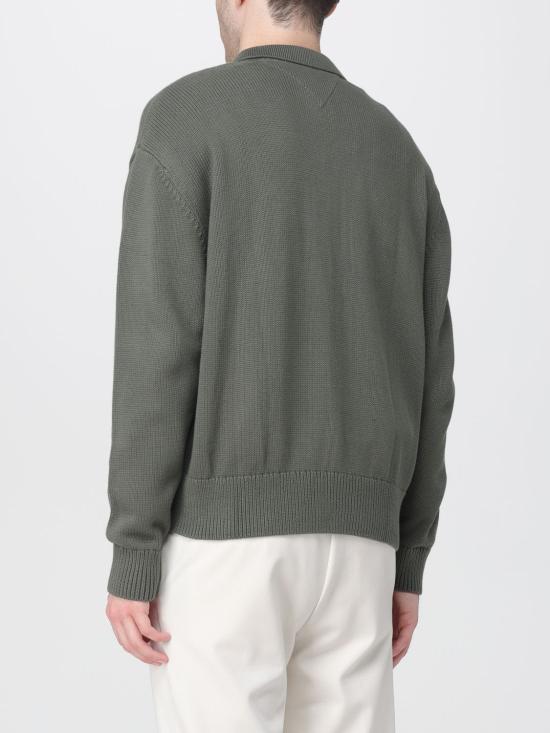 25FW 토미진 스웨터 DM0DM22106 MRH Green - TOMMY JEANS