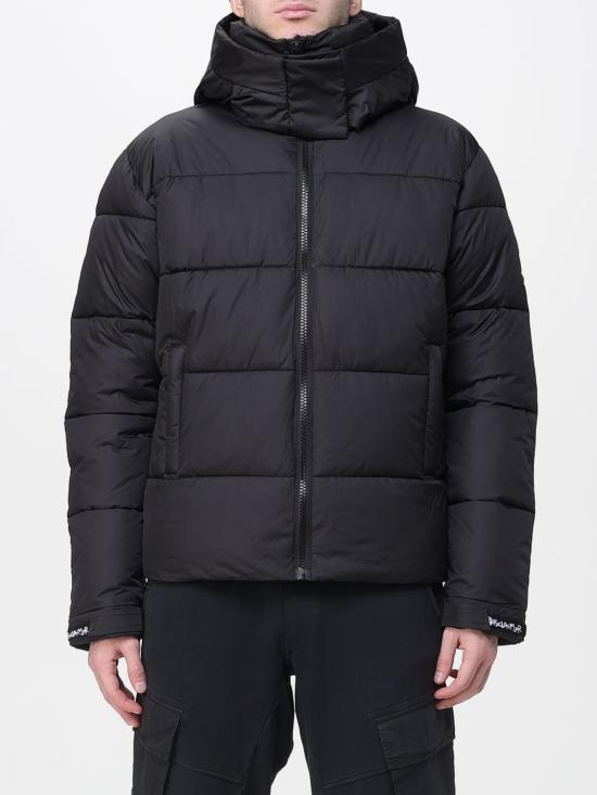 25FW 디스클레이머 숏패딩 25IDS55107 NER Black