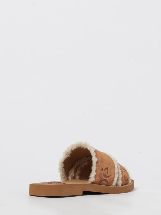 25FW 끌로에 뮬/슬리퍼 CH25W188TX 270 Brown - CHLOE