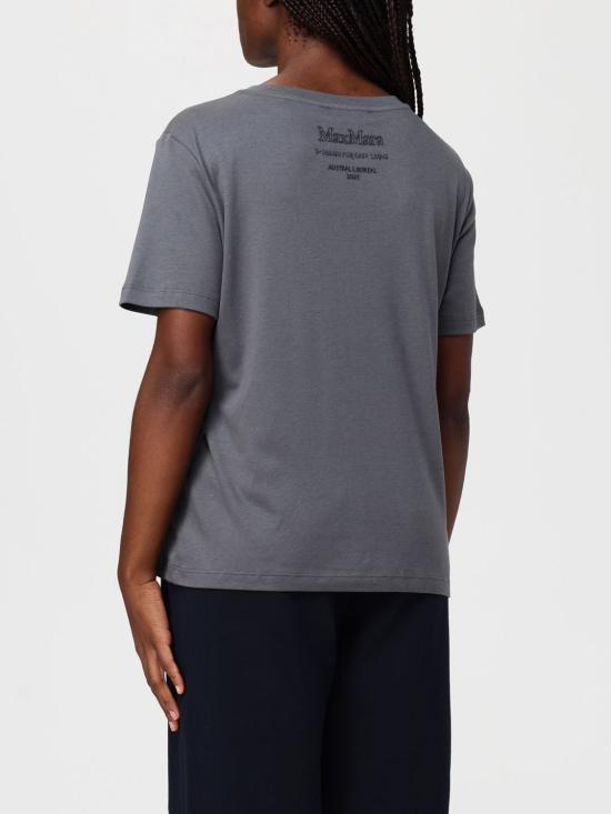 25FW 에스막스마라 반팔 티셔츠 2529976033600 003 Grey - 'S MAX MARA
