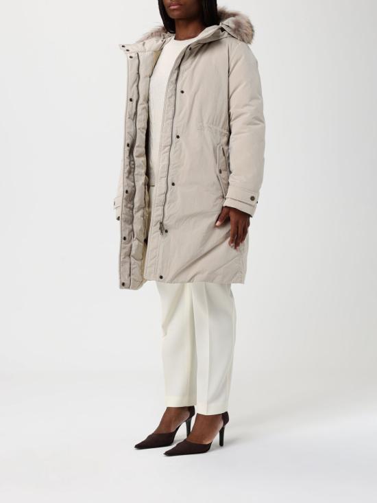 25FW 울리치 그레이스 피치드 폴리 파카 CFWWOU2044FRUT5092 7404 Beige - WOOLRICH