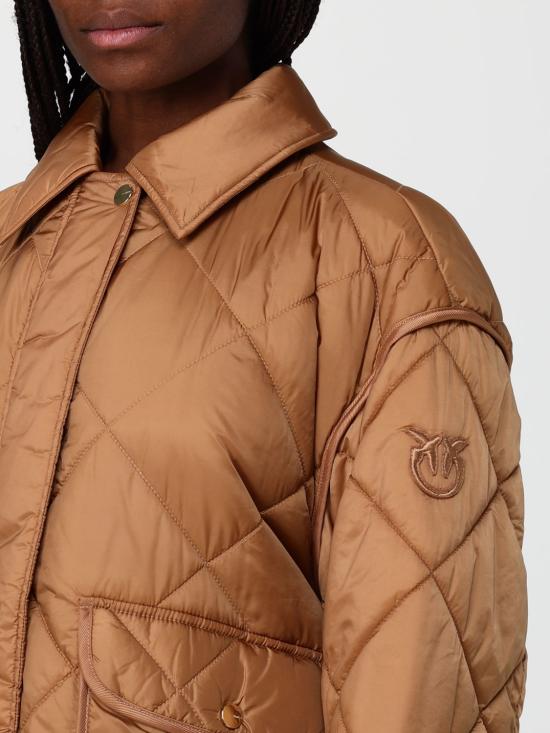 25FW 핑코 패딩 105658A2TF L08 Brown - PINKO