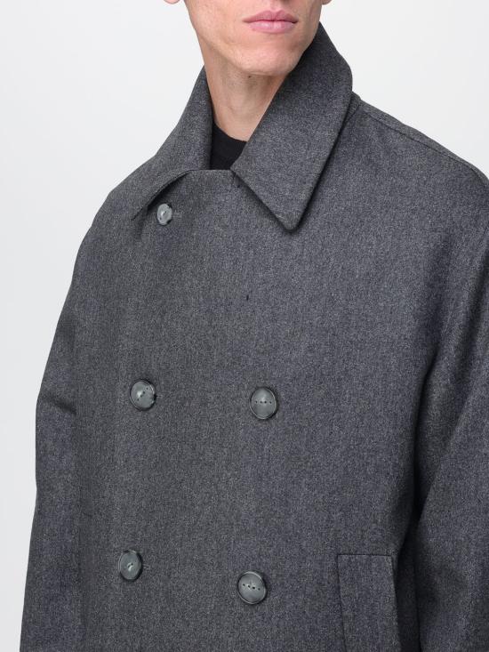 25FW 헤보 코트 TRICASE 4104 Charcoal - HEVO