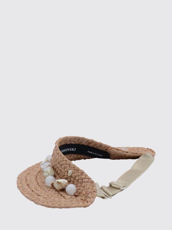 25FW 헬렌카민스키 버킷햇 HAT51912 Nougat Natural Hazel - HELEN KAMINSKI