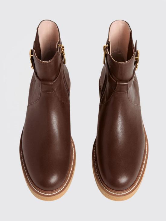 25FW 코치넬리 뮬/슬리퍼 E4T7A420101 W20 Brown - COCCINELLE