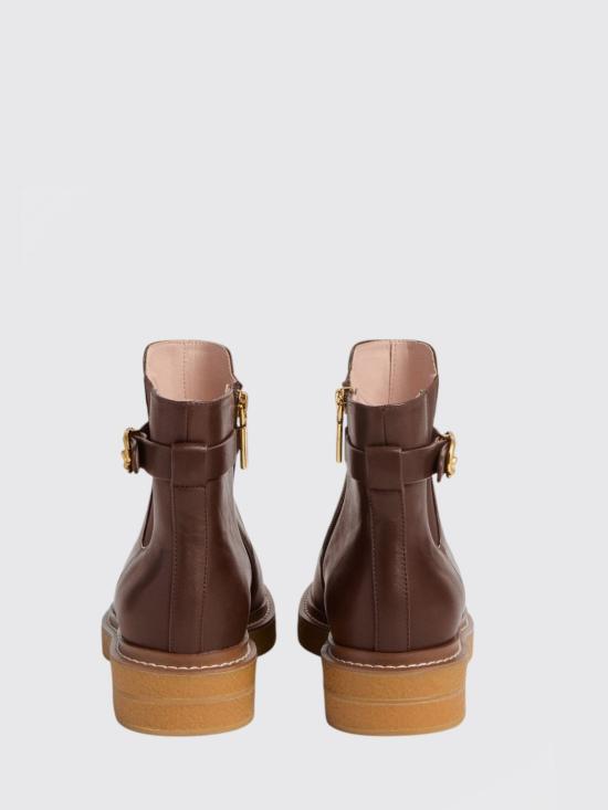 25FW 코치넬리 뮬/슬리퍼 E4T7A420101 W20 Brown - COCCINELLE