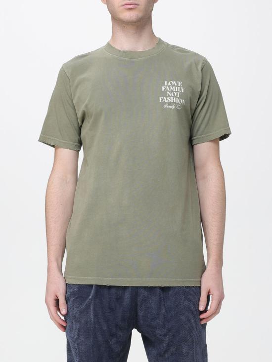 25FW 패밀리퍼스트 밀라노 반팔 티셔츠 TF2504 Green