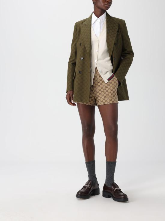 25FW 구찌 엑스트라 파인 캐시미어 실크 가디건 818588XKENL 9066 White - GUCCI