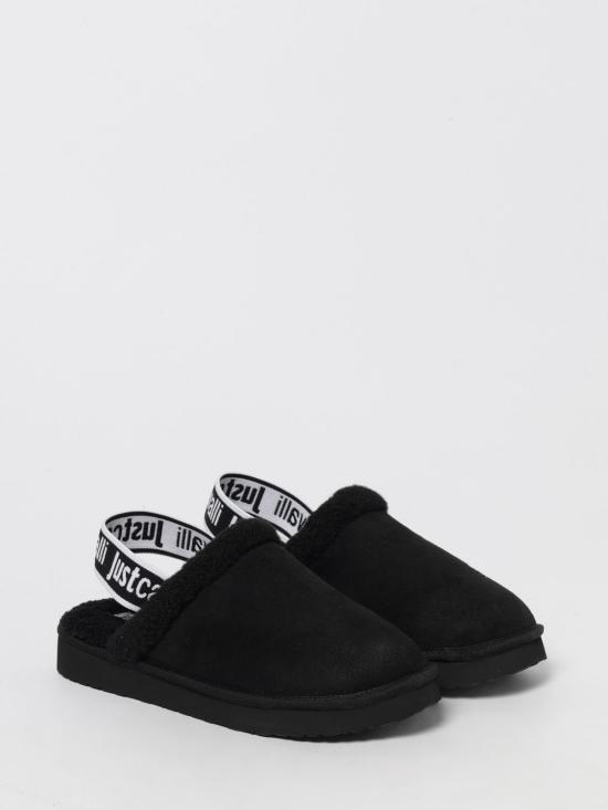 25FW 저스트까발리 뮬/슬리퍼 79RA3S36ZSD46 899 Black - JUST CAVALLI