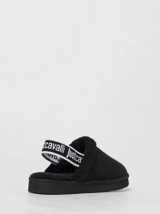 25FW 저스트까발리 뮬/슬리퍼 79RA3S36ZSD46 899 Black - JUST CAVALLI