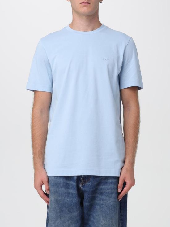 25FW 보스 반팔 티셔츠 50468347 450 Blue 1