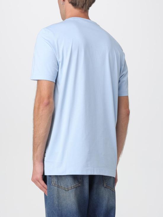 25FW 보스 반팔 티셔츠 50468347 450 Blue 1 - BOSS