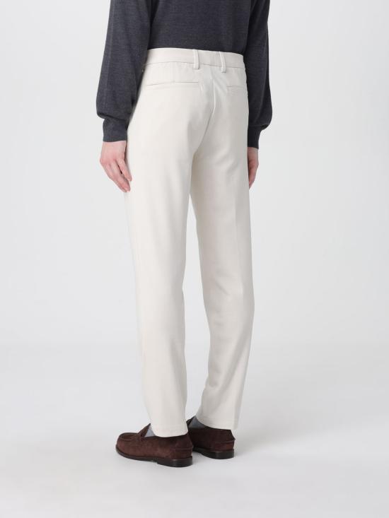 25FW 보스 스트레이트 팬츠 50549452 131 White - BOSS