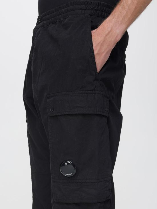 25FW 씨피 컴퍼니 트레이닝/조거 팬츠 19CMPA173A110324G 999 Black - C.P. COMPANY