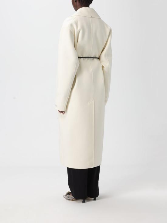 25FW 스포트막스 ABATE 아바테 버진울 코트 2016035106 018 Milk - SPORTMAX
