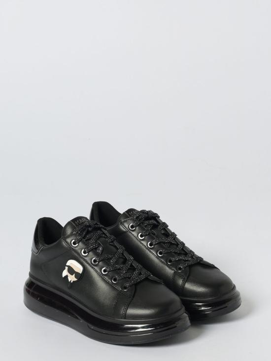 25FW 칼라거펠트 스니커즈 KL62630 00X Black - KARL LAGERFELD
