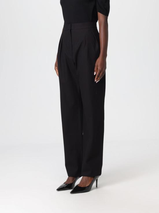 25FW 막스마라 스트레이트 팬츠 1136045106 007 Black - MAX MARA