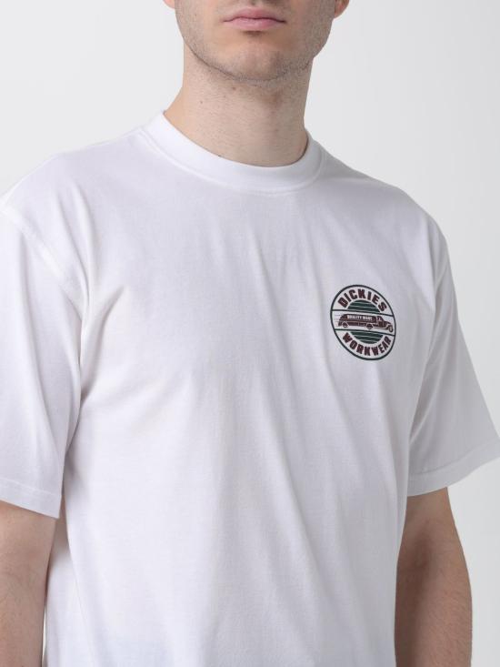 25FW 디키즈 반팔 티셔츠 DK0A87QL 0WH1 Natural - DICKIES