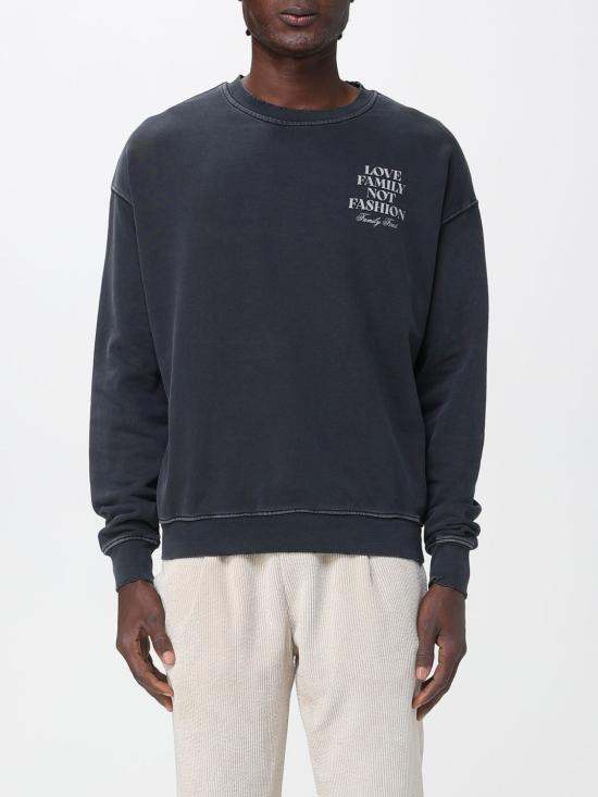 25FW 패밀리퍼스트 밀라노 긴팔 티셔츠 SF2504 BLACK Grey