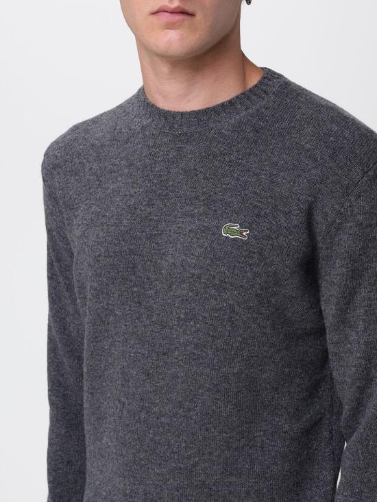 25FW 라코스테 스웨터 AH2916 50 Charcoal - LACOSTE