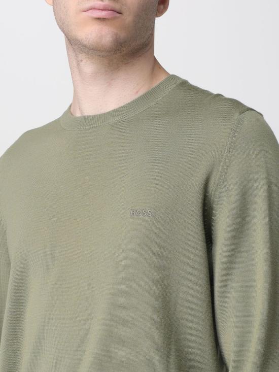 25FW 보스 스웨터 50476364 314 Green - BOSS