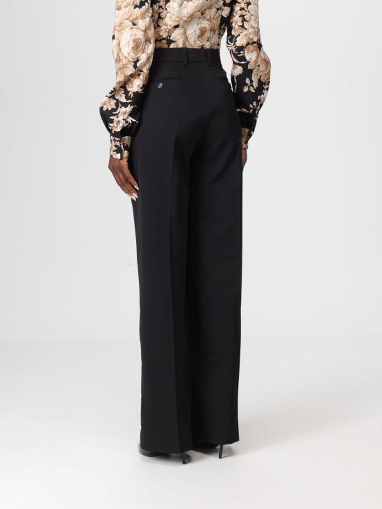 25FW 돌체앤가바나 스트레이트 팬츠 FTC17TFUBGB N0000 Black - DOLCE & GABBANA