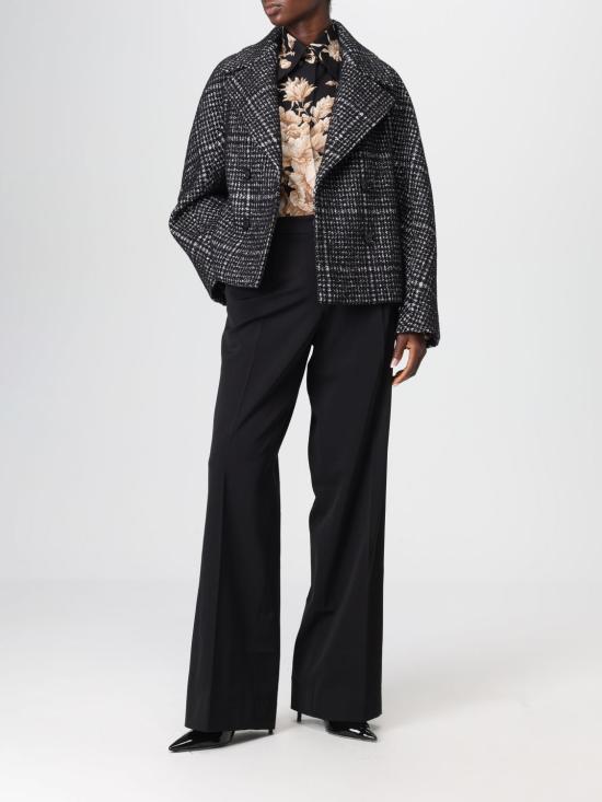 25FW 돌체앤가바나 스트레이트 팬츠 FTC17TFUBGB N0000 Black - DOLCE & GABBANA