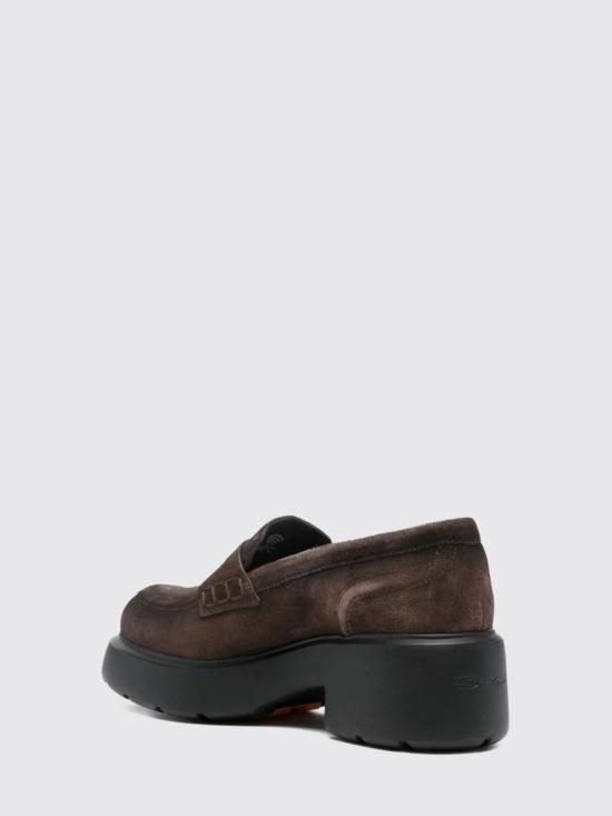 25FW 산토니 뮬/슬리퍼 WUEW71868SMOTHLW T50 Brown - SANTONI