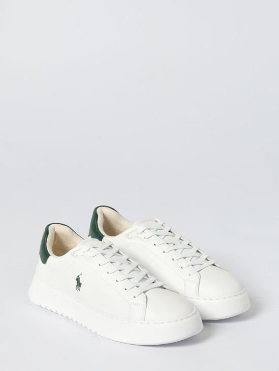 25FW 폴로 랄프로렌 스니커즈 809974097 003 White 1 - POLO RALPH LAUREN