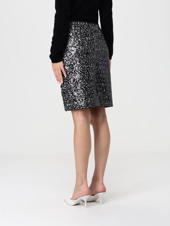 25FW 칼라거펠트 미디 스커트 A4W12016 8915 Black - KARL LAGERFELD