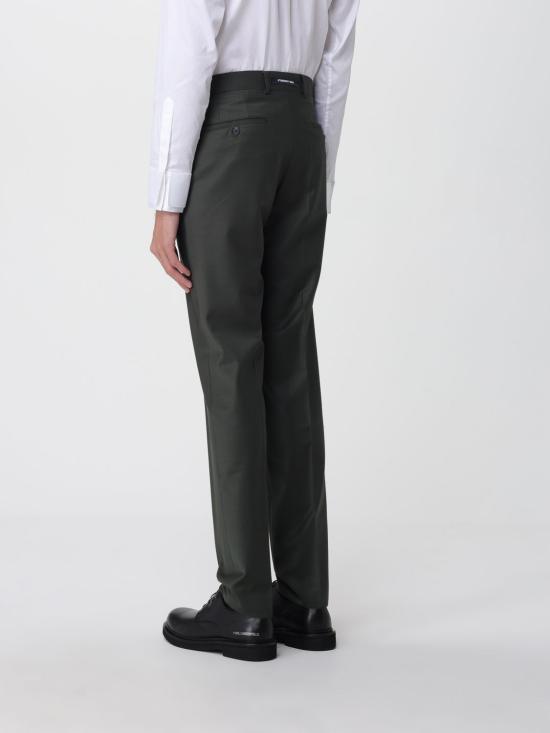 25FW 칼라거펠트 수트 팬츠 255002554035 V10590 Green - KARL LAGERFELD