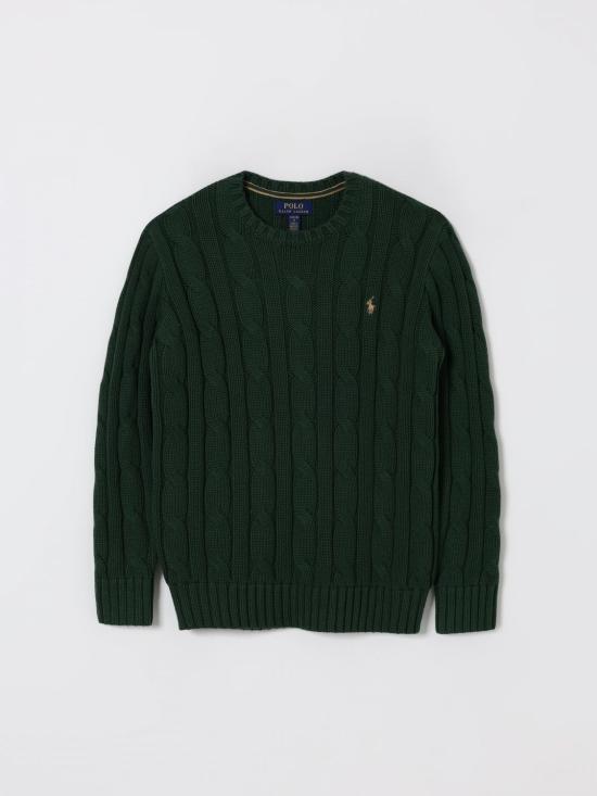 25FW [키즈] 폴로 랄프로렌 풀오버 323981036 002 Forest Green