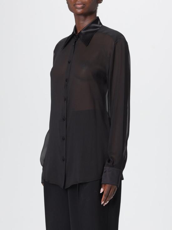 25FW 돌체앤가바나 셔츠 F5R42TFU1AT N0000 Black - DOLCE & GABBANA