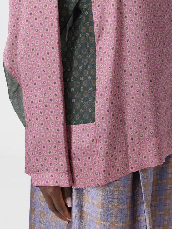 25FW 드리스 반 노튼 긴팔 티셔츠 0107222110 Pink - DRIES VAN NOTEN