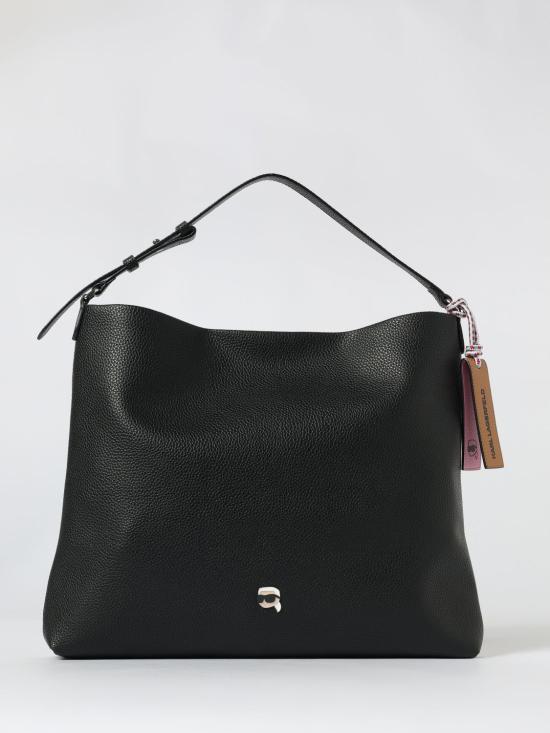 25FW 칼라거펠트 숄더백 A4W30005 999 Black