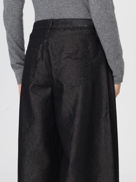 25FW 칼라거펠트 데님 팬츠 A4W10097 820 Black - KARL LAGERFELD
