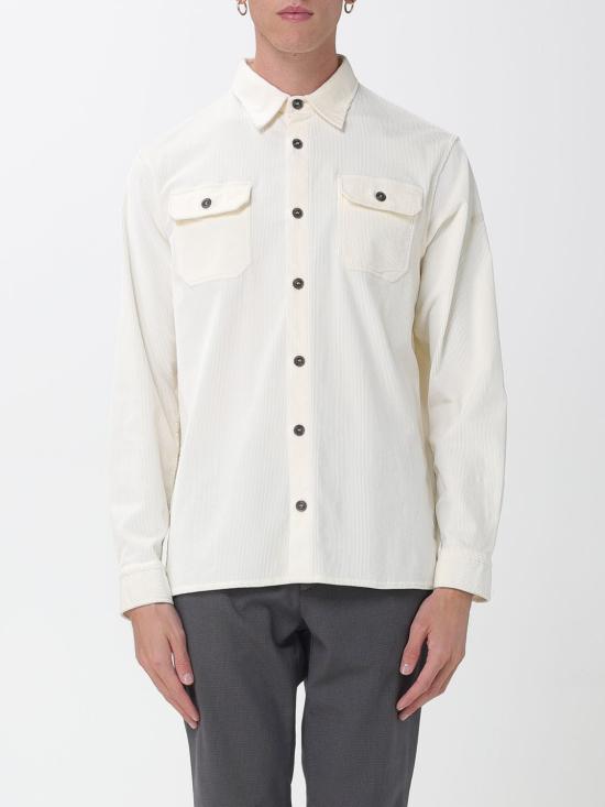 25FW 폴앤샤크 긴팔 셔츠 14313179 030 Yellow Cream