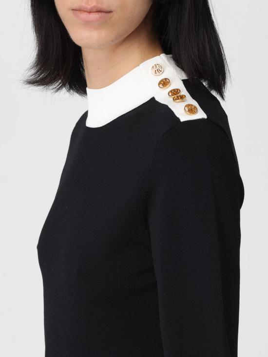 25FW 칼라거펠트 스웨터 A4W18038 999 Black - KARL LAGERFELD