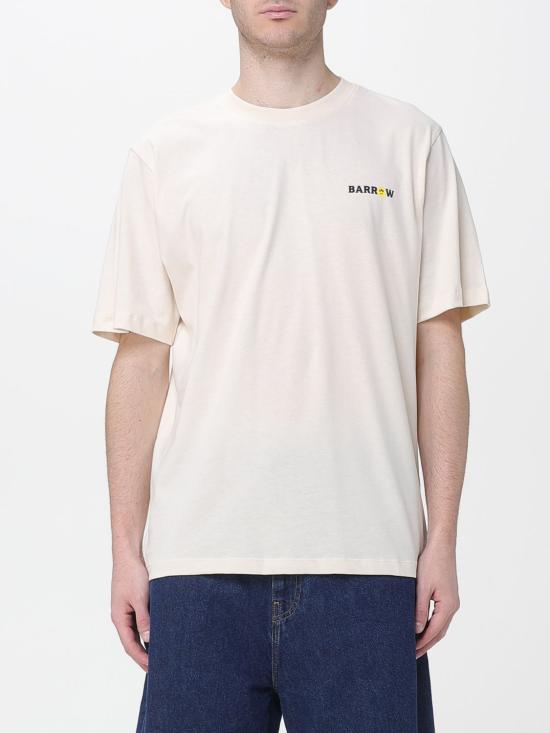 25FW 바로우 반팔 티셔츠 F5BWUATH127 013 Cream