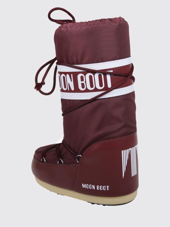 25FW 문부츠 아이콘 나일론 부츠 80D1400440 D013 Burgundy - MOON BOOT