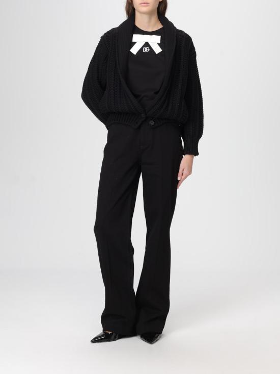 25FW 돌체앤가바나 스웨터 FXVCWTJCVZ2 N0000 Black - DOLCE & GABBANA