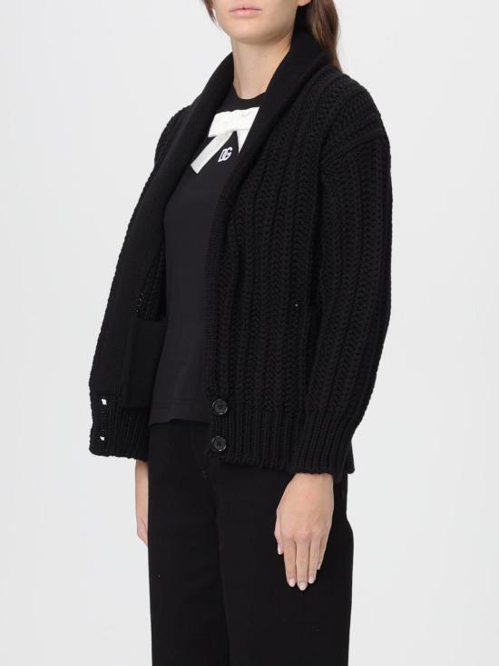 25FW 돌체앤가바나 스웨터 FXVCWTJCVZ2 N0000 Black - DOLCE & GABBANA