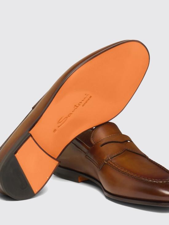 25FW 산토니 로퍼 MCNC18007SA4SLAS M82 Brown - SANTONI