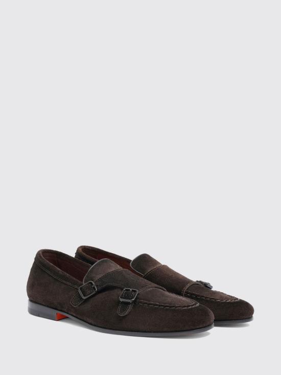 25FW 산토니 로퍼 MCNC18003SA4SEGS T44 Brown - SANTONI